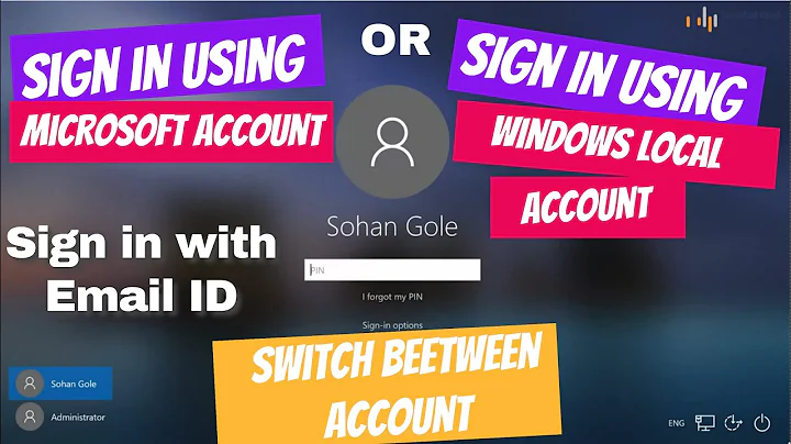 Login Using Microsoft Account instead of Windows Local Account | Also Explained Rollback