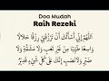 DO'A AGAR MUDAH REZEKI - DOA MUDAH MENCARI REZEKI
