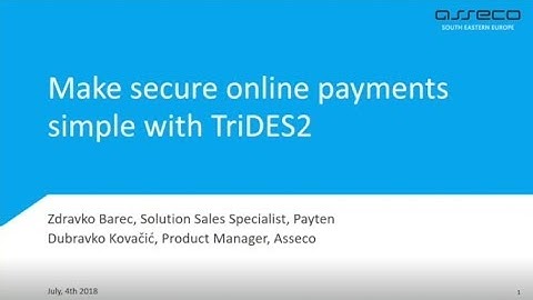 3D Secure Webinar
