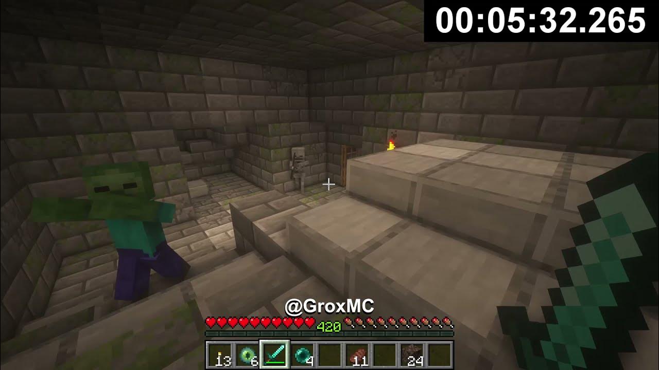 minecraft speedrun best pace in history YouTube minecraft speedrun best pace in history YouTube