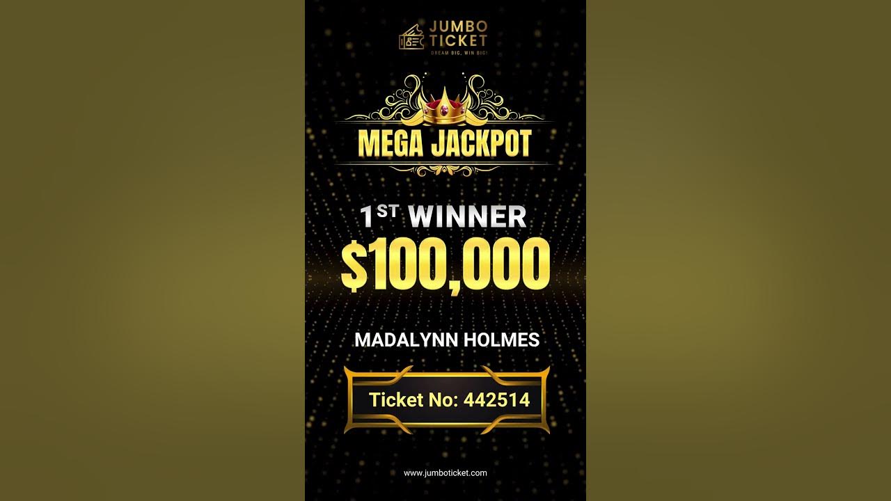 MEGA Jackpot Winner 5th March 2024 YouTube