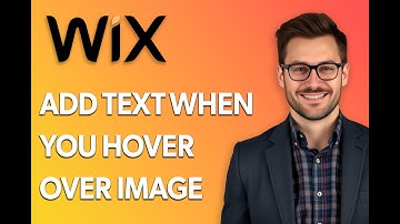 How To Add Text When You Hover Over An Image In Wix [Quick Tutorial]