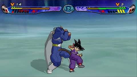 Dabura (Mourossonero) VS Kid Goku (Booce) | [DBZ Budokai 3]