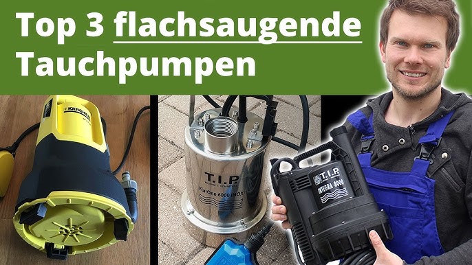 Kärcher flachsaugende Tauchpumpen 