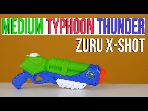 Распаковка Zuru X-Shot Medium Typhoon Thunder (01228)