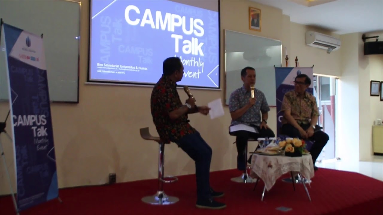 Campus Talk monthly event Universitas Mercu Buana - YouTube