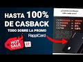 La RAPPICARD te devuelve HASTA EL 100% DE TU COMPRA en CASHBACK  | PROMO BANCARIAS HOTSALE 🔥