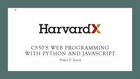 CS50 Web Programming with Python and JavaScript - project0 search 0