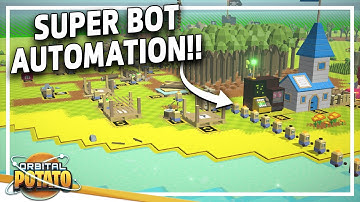 AUTOMATE TO DEFEND!! - Autonauts vs Piratebots - Automation Colony Sim