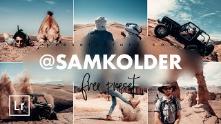 How to edit Photography like @SAMKOLDER in Lightroom | Tutorial | Sam Kolder Preset | Desert Preset screenshot 2
