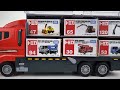 【Tomica】トミカのミニカー開封☆コンボイで出発！[Tomica] Unbox Tomica Mini Cars and Start the Convoy!
