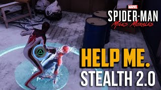 Spiderman Miles Morales : How to Beat Stealth Challenge 2.0 on Ultimate screenshot 4