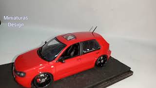 GOLF EM MINIATURA COM SOM E MINI SUBWOOFERS ZETTA -  @cajuminiaturashobbymodelis9336