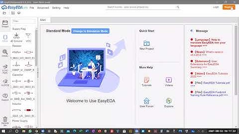 Learn PCB Design in 7 mins using EasyEda tutorial part - 1