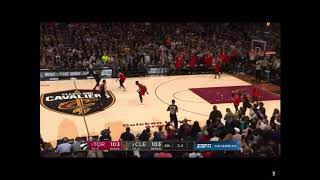 LEBRONTO - Lebron’s game winner against the Toronto raptors in the playoffs meme