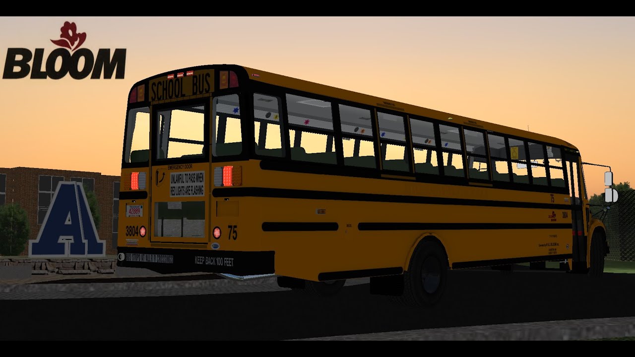 Bloom Bus Inc. AM Route Sessions 8-28-23 ( First Day Of School ...