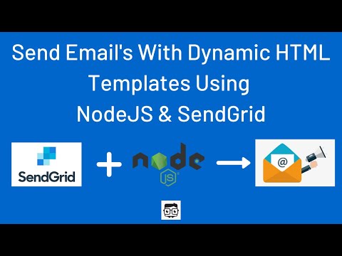 Video: Bagaimana cara menggunakan template SendGrid?