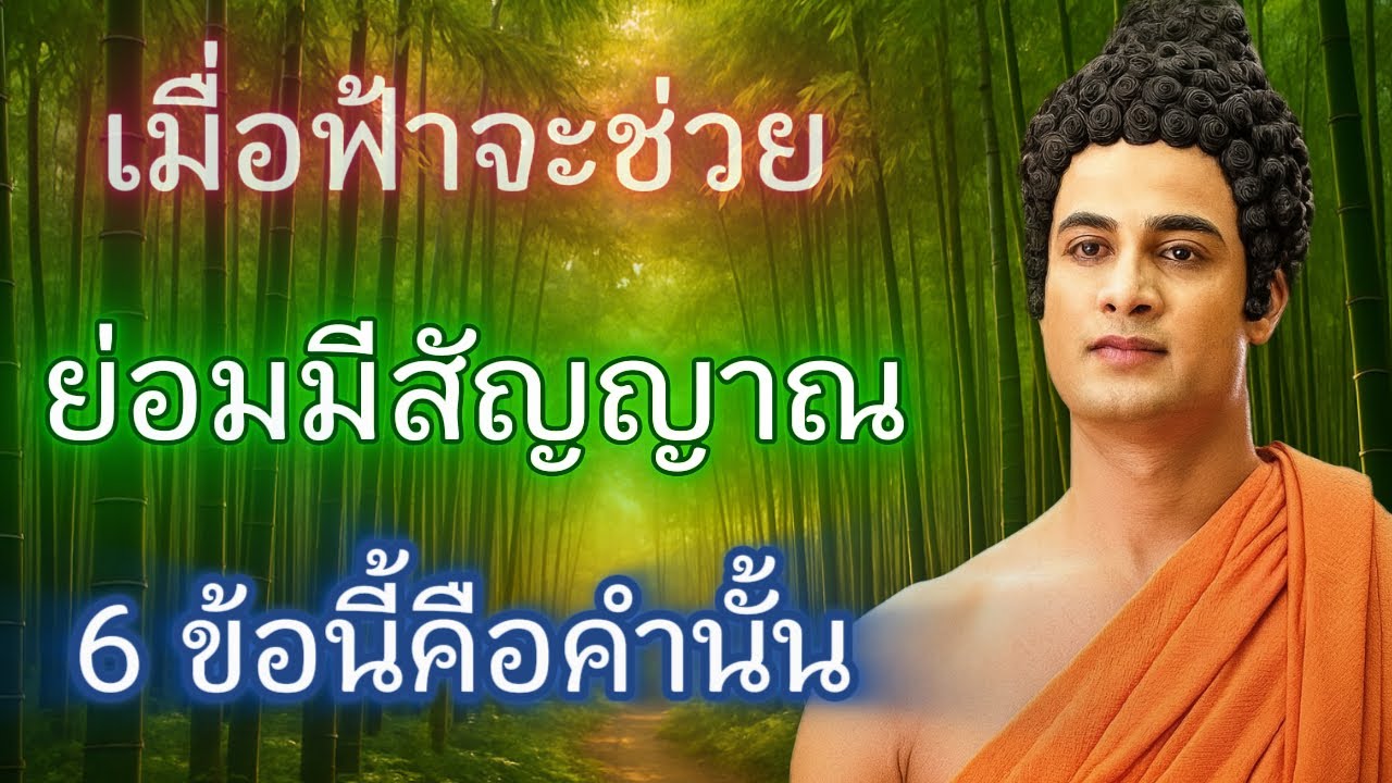 เมื่อฟ้าจะช่วย-ย่อมมีสัญญาณ-6 ข้อนี้คือคำนั้น