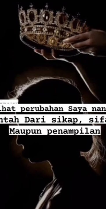 Jangan menghina hina orang nanti udah berubah nyesek