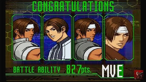 Clone Kyo Team Arcade Expert Mode The king of fighters 99 1080p 60fps SEGA Dreamcast