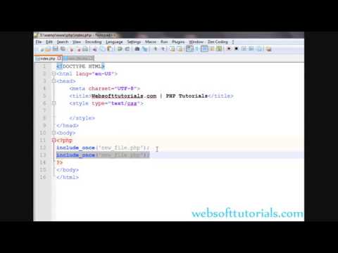 Php tutorials in hindi   urdu   35   include once and require once functions in php