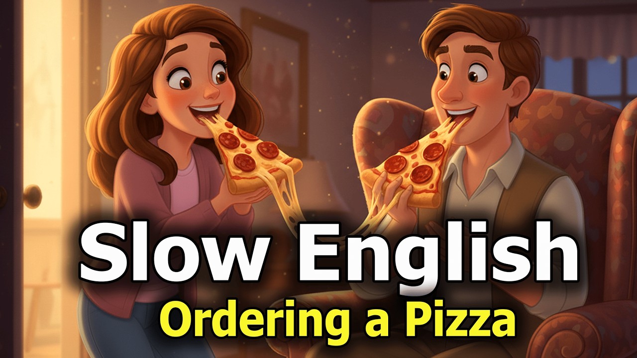 Slow English Lesson: How to Order Food at a Restaurant