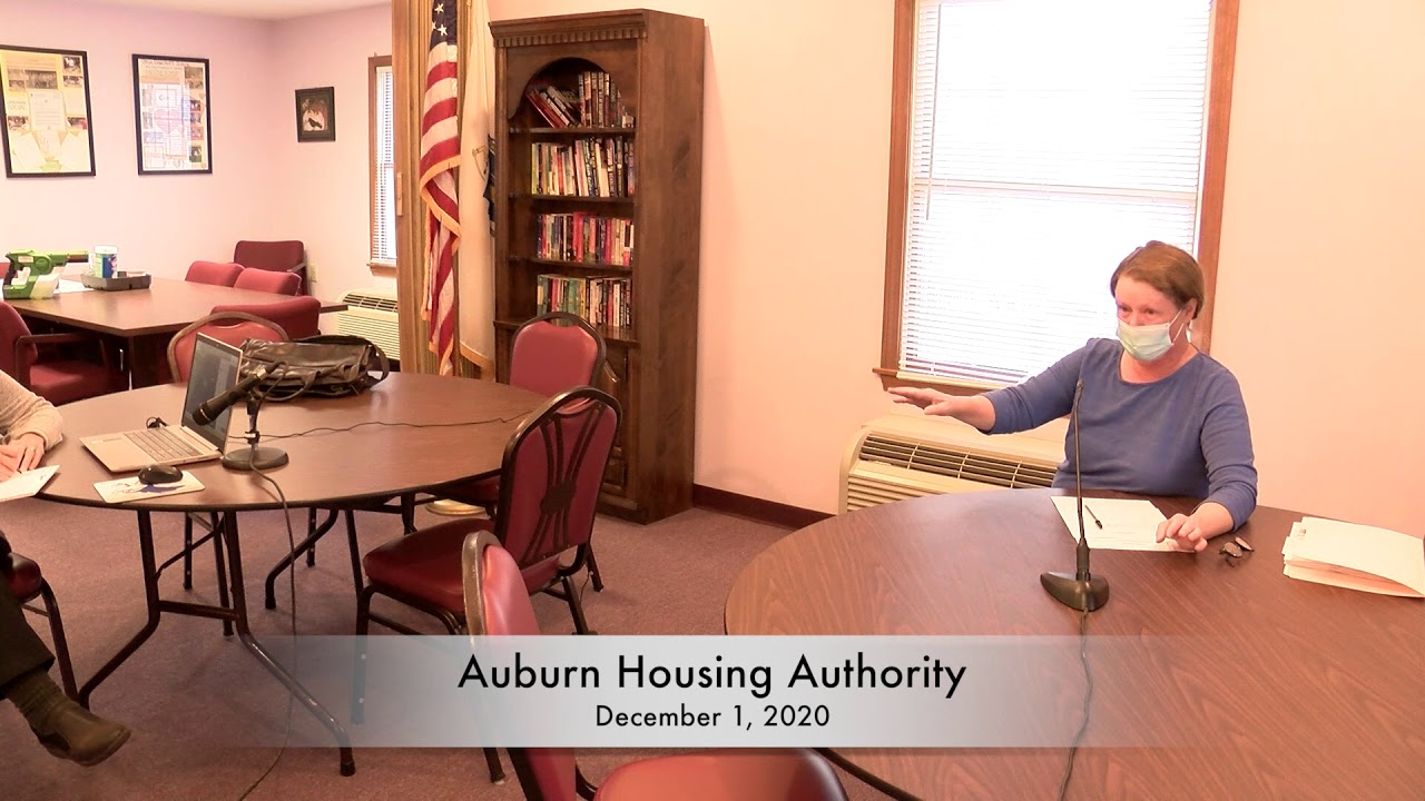 Auburn Housing Authority December 12, 2020 YouTube