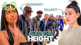 Blind Ranking Uncles Tallest to Shortest | Guess the Height | @channel4.0