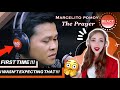 First time reacting to marcelito pomoy  the prayer