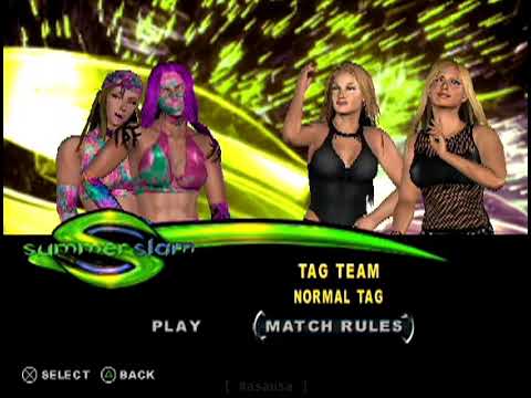 Autumn & Mia vs Sable & Torrie Wilson (WWE: Smackdown vs Raw)