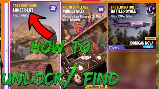 How to unlock/find the Lancer Lot Treasure Hunt in Forza Horizon 5!