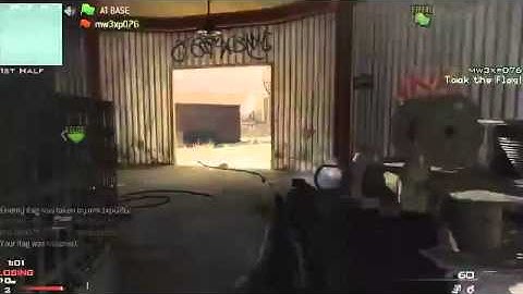 MW3 Multiplayer Gameplay Scar CTF on Dome (Modern Warfare 3).mp4