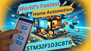 STM32 Bluetooth Home Automation with Feedback, STM32CubeIDE, stm32F103C8T6, Android Application