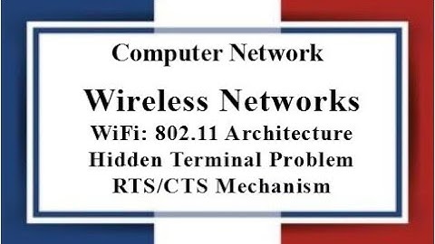 Lec: 14 | Wireless Networks | Types | 820.11 Architecture | RTS/CTS Mechanism | Bangla Tutorial