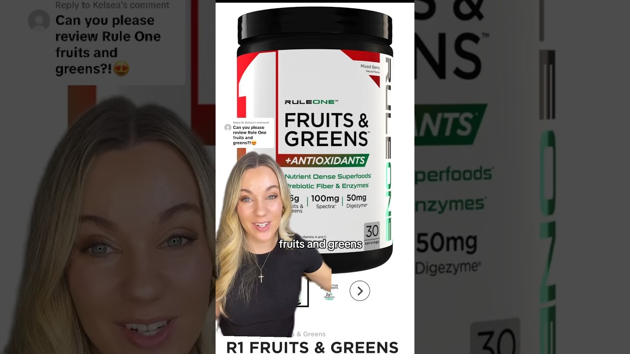 Rule One Fruits and Greens Review 🌱 