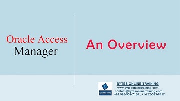 Oracle Access Manager (OAM) Demo | Overview of OAM | Bytes Online Training