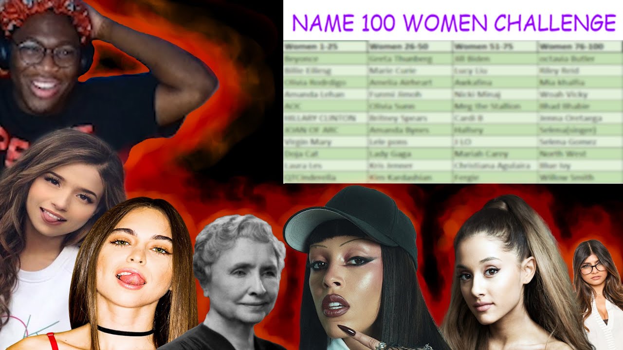 Azeem Names 100 Women(SPEEDRUN, WORLD BEST?!?)