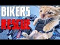 SUPER HERO BIKERS - BIKER SAVES KITTEN - ACTS OF KINDNESS