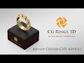 Vidéo: Bague Eternity - Bijoux 3D CAD gratuits