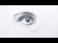 Eye study  how to draw an eye  pencil sketch drawing  tapas art