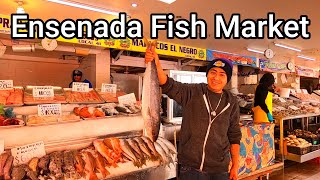 Visiting Ensenada, Mexico's Fish Market & Eating Fish Tacos