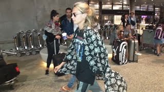 Supermodel Cara Delevingne Turns Heads At LAX Supermodel Cara Delevingne Turns Heads At LAX