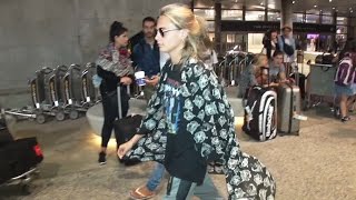 Supermodel Cara Delevingne Turns Heads At LAX