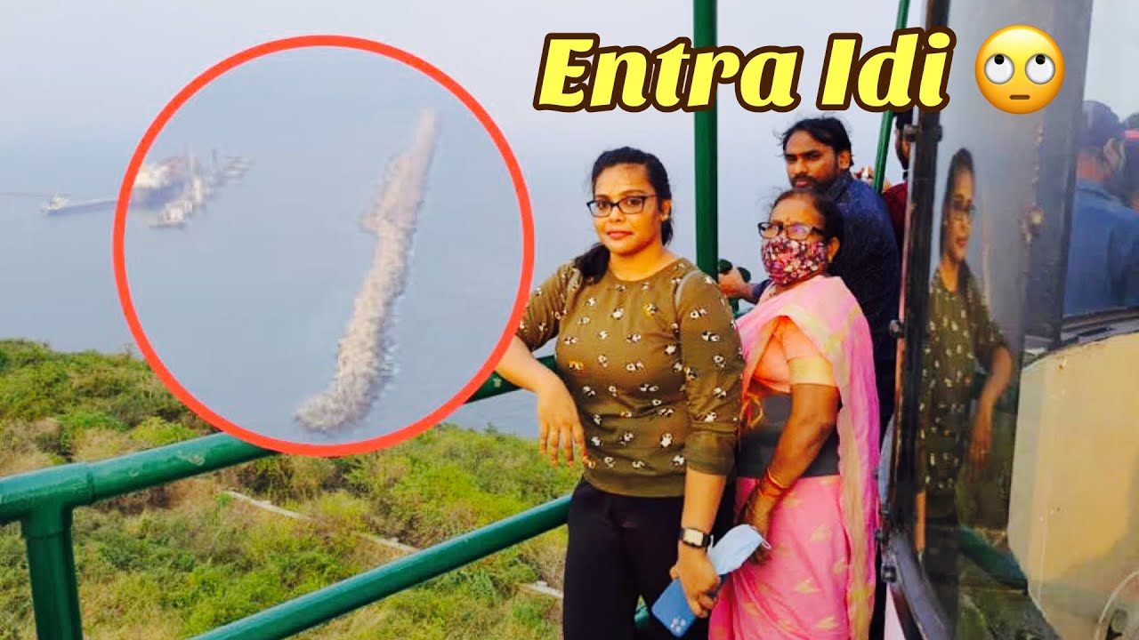 Vizag Lighthouse Dolphin nose Yarada Beach Telugu Travel Vlog