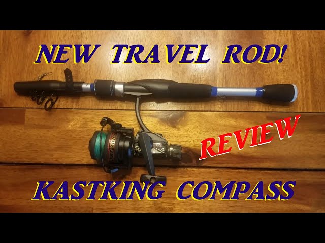 KASTKING COMPASS TELESCOPIC SPINNING ROD - REVIEW 