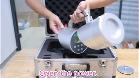 Biological Air Sampler High Pressure Tabletop 100L/Min Flow Rate