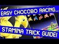 Chocobo Stamina Trick in Final Fantasy 7 PS4 - Easily win ANY Chocobo Race!