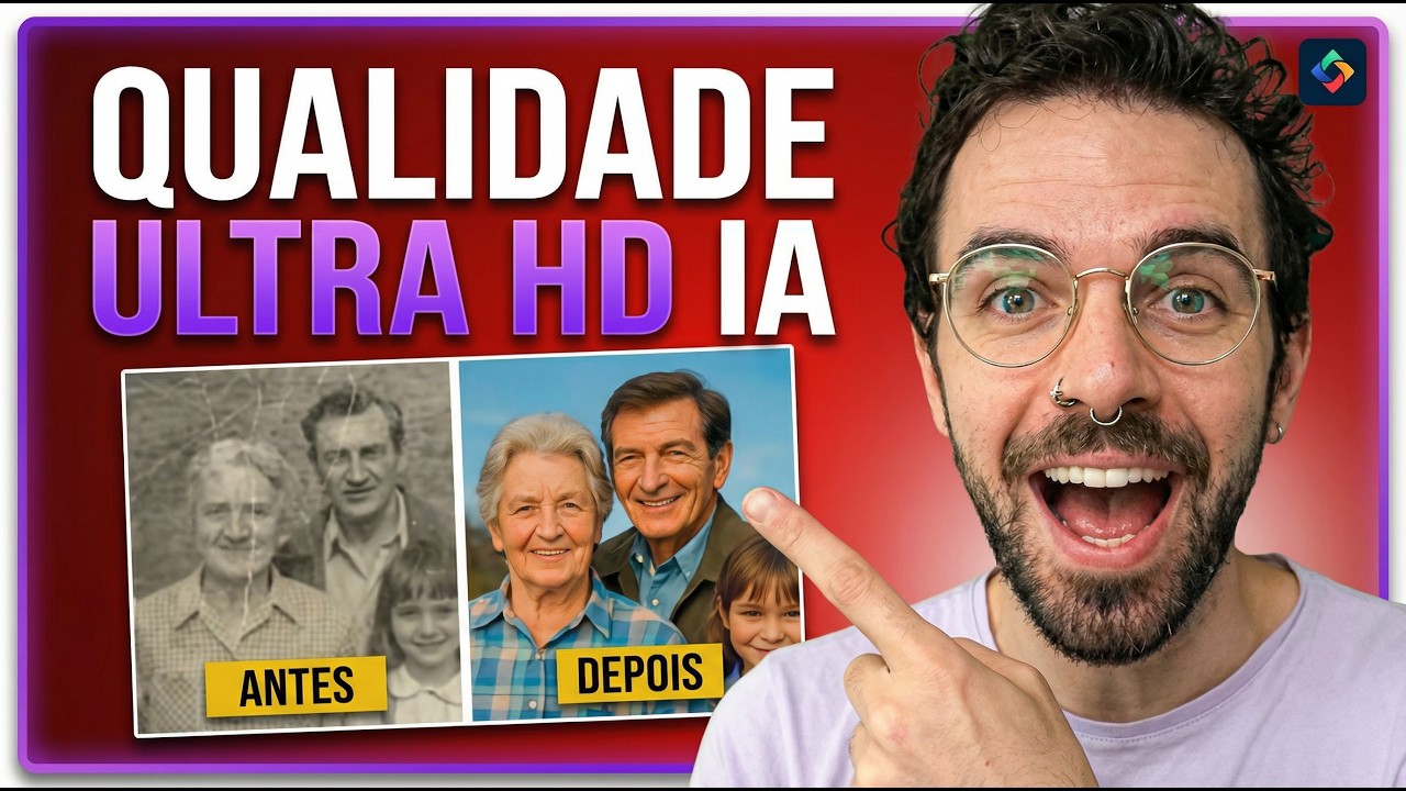 Como Restaurar Fotos Antigas com IA (Passo a Passo) - YouTube