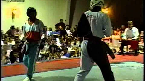 Anthony Price vs John Prevatt 1996 Bluegrass Nationals Karate Tournament