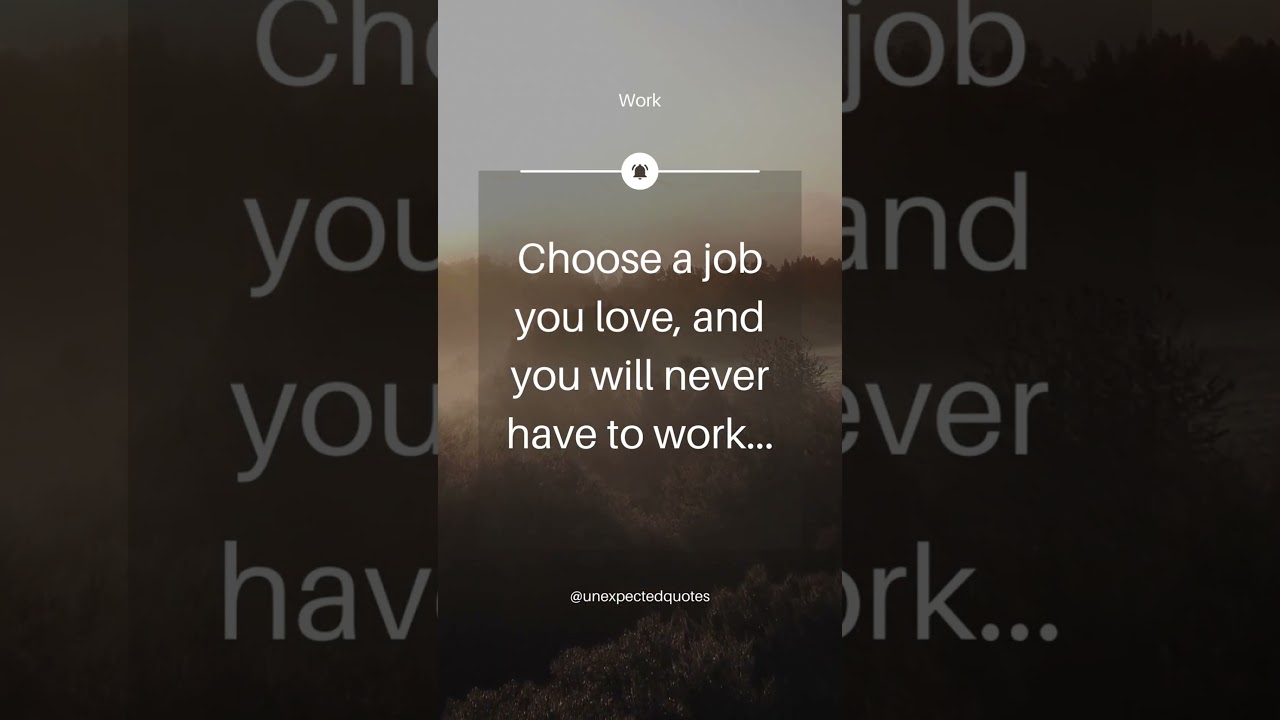 Work - Unexpected Quotes